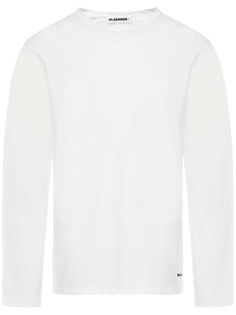 商品Jil Sander|Jil Sander Logo Embroidered Crewneck T-Shirt,价格¥1412,第1张图片