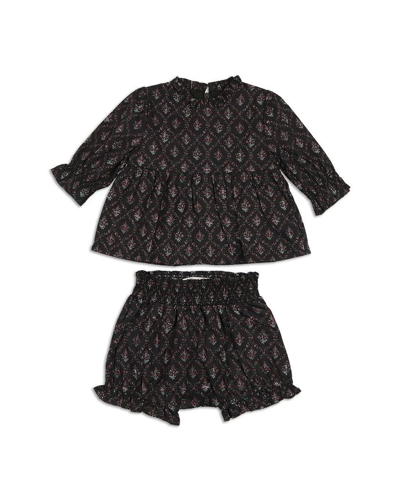 商品Maniere|Girls' Victorian Printed Top & Shorts Set - Baby,价格¥535,第1张图片