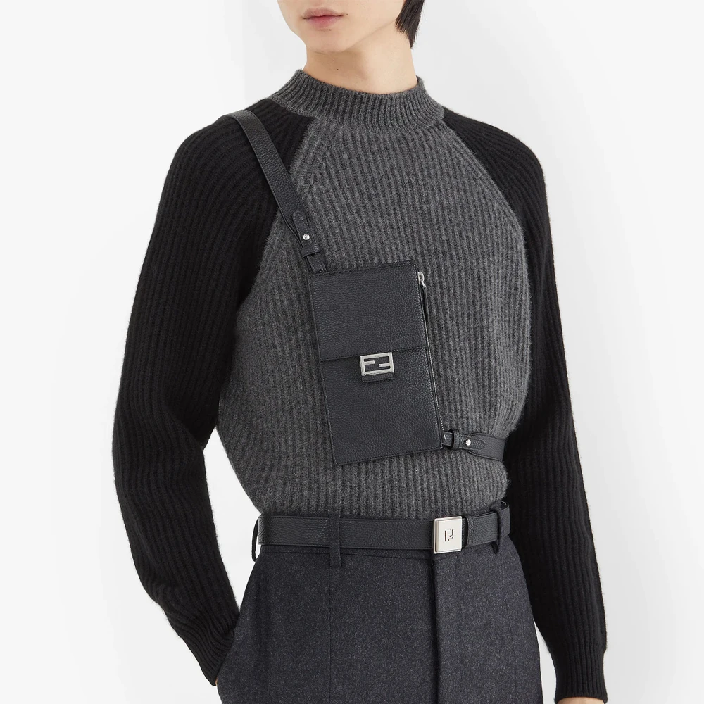 Fendi 男士黑色手机包 7AS034-ADYW-F0GXN 商品