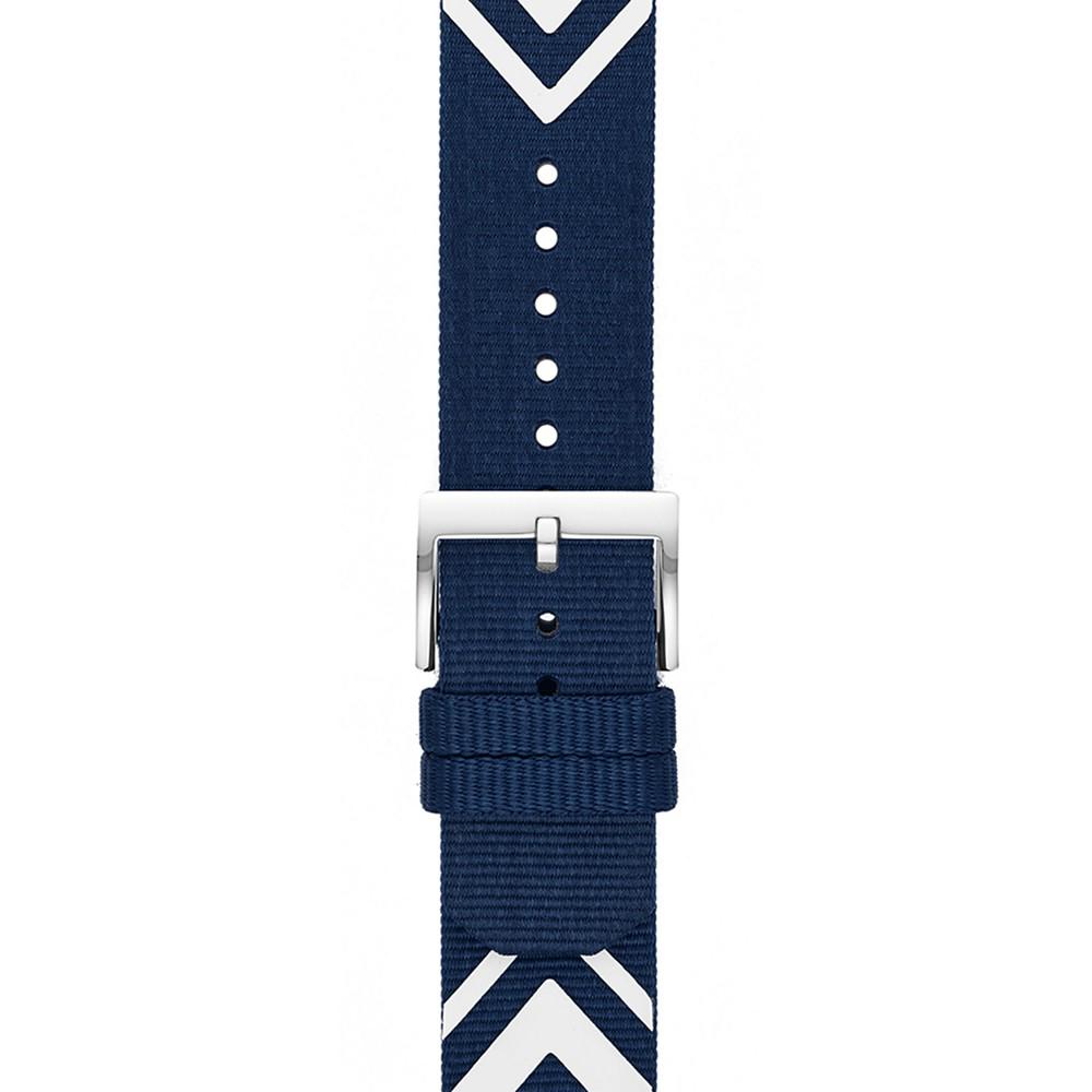 Women's Navy Chevron Grosgrain Band For Apple Watch, 38 mm/40mm商品第3张图片规格展示