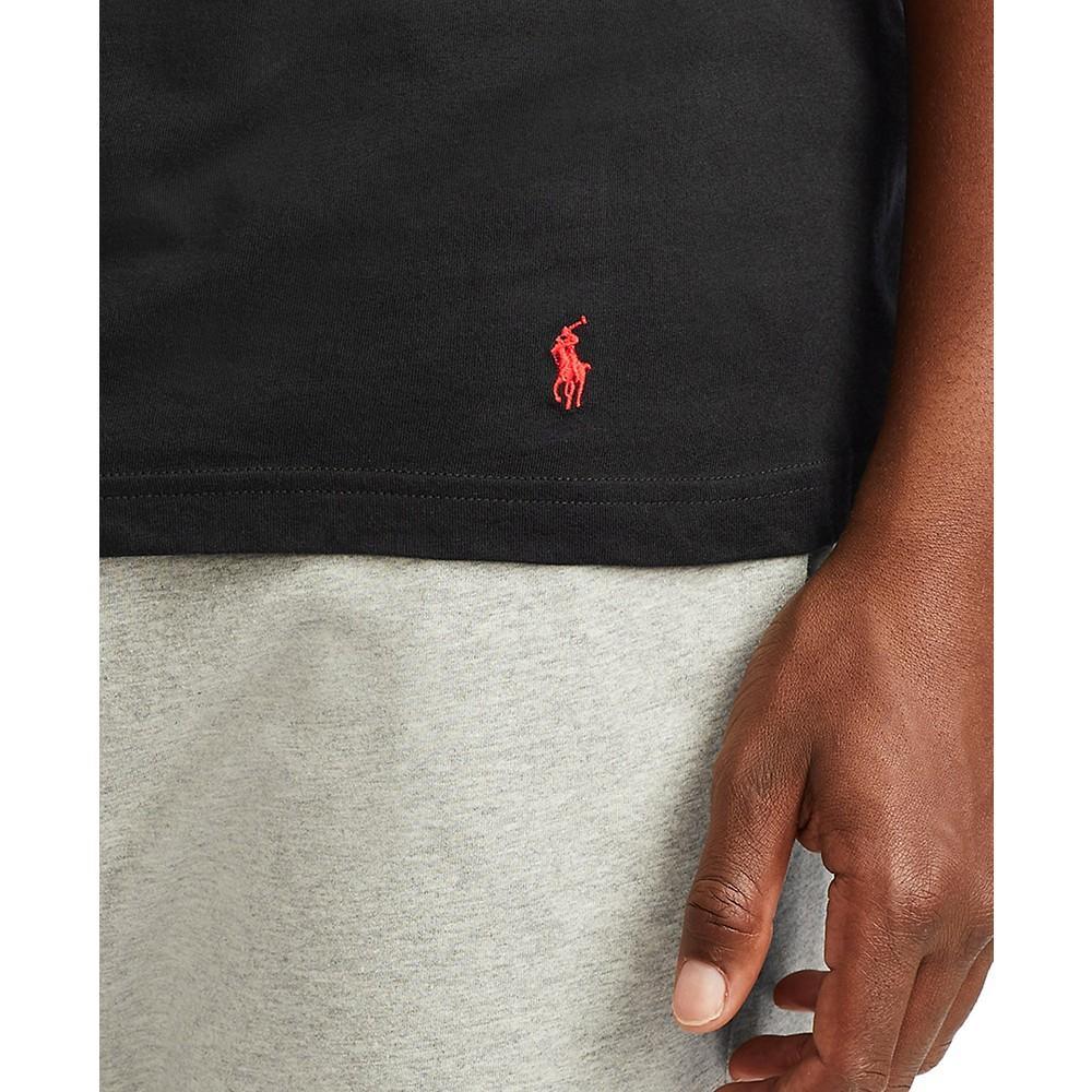 商品Ralph Lauren|拉夫·劳伦 男士圆领棉质短袖T恤 -3件装,价格¥333,第5张图片详细描述
