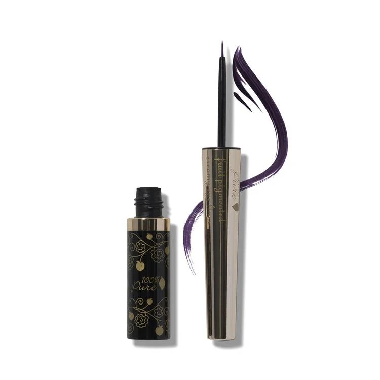 商品100% Pure|Long Last Liquid Eye Liner: Blackberry,价格¥565,第1张图片