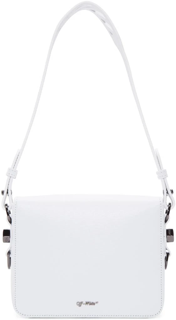 商品Off-White|White Diagonal Flap Bag,价格¥9729,第3张图片详细描述