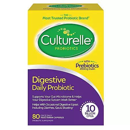 商品Culturelle|Culturelle Daily Probiotic Supplement Capsules (80 ct.),价格¥187,第1张图片