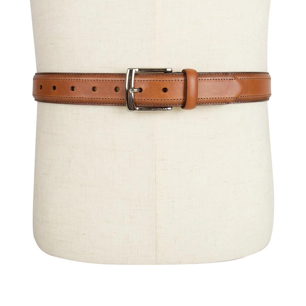 商品Tommy Hilfiger|Men’s Stitched Classic Dress Casual Belt,价格¥386,第5张图片详细描述