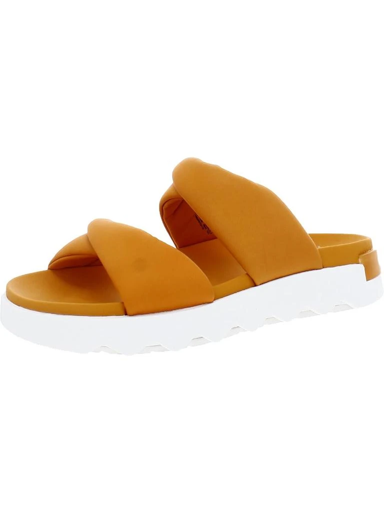 商品SOREL|Vibe Twist Womens Leather Slip On Slide Sandals,价格¥945,第3张图片详细描述