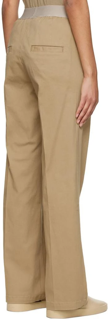 商品Essentials|Tan Cotton Trousers,价格¥353,第3张图片详细描述