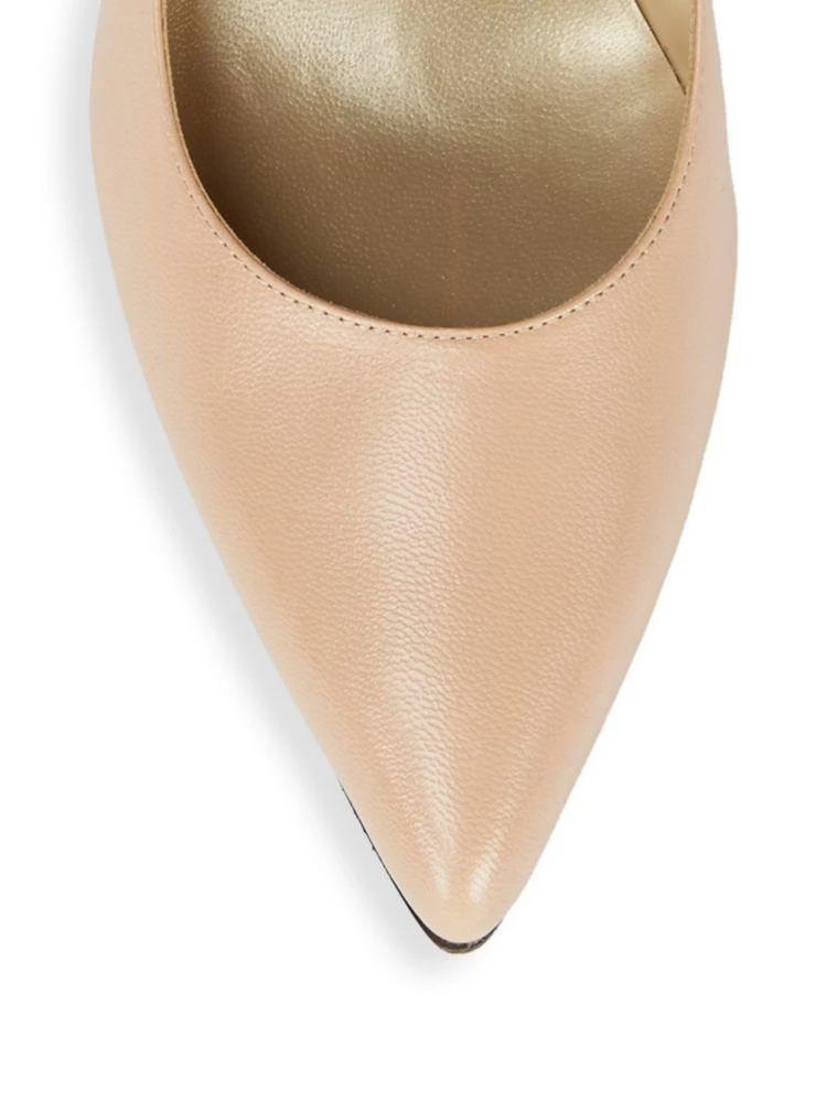 商品Stuart Weitzman|Pointed Toe Leather Pumps,价格¥944,第3张图片详细描述