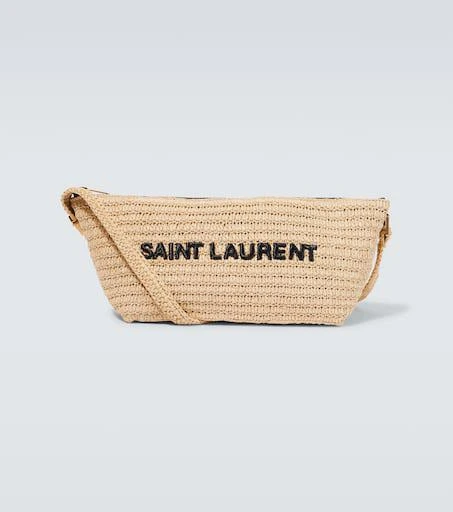 商品Yves Saint Laurent|酒椰叶纤维单肩包,价格¥11419,第1张图片