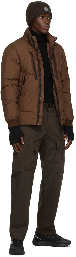 商品Stone Island|Brown Cotton Cargo Pants,价格¥2457,第5张图片详细描述