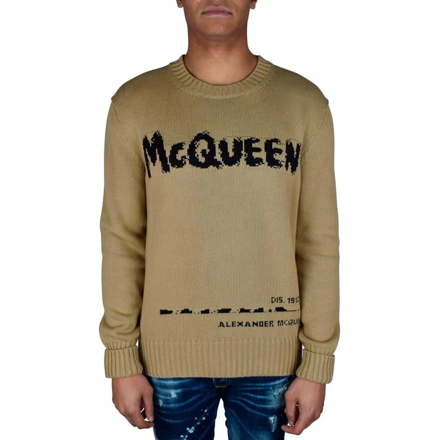 【特惠7.9折】包邮包税【预售7天发货】 ALEXANDER MCQUEEN 男士 卫衣 Sweater 6778 626454Q1WZL2074  商品