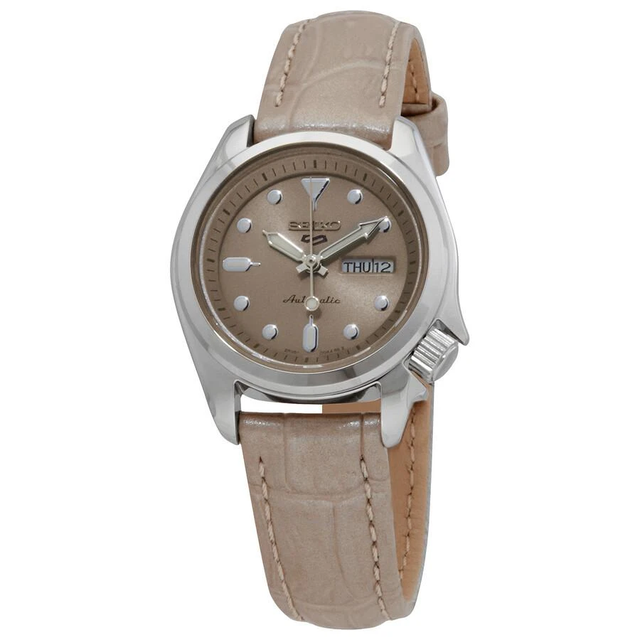 商品Seiko|5 Sports Automatic Brown Dial Ladies Watch SRE005K1,价格¥1259,第1张图片