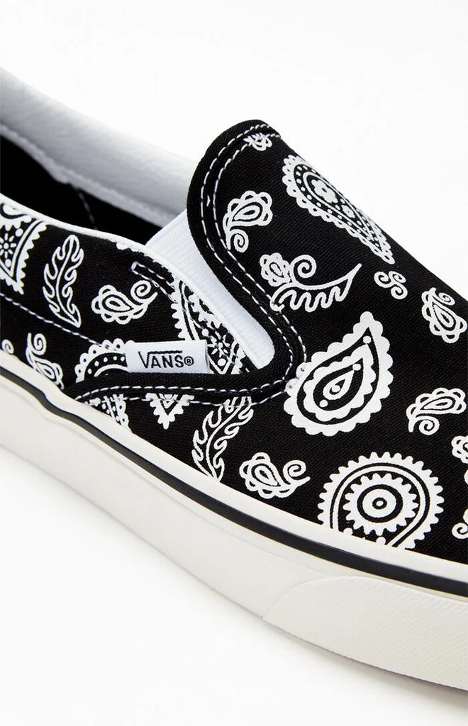 Primavera Paisley Black Classic Slip-On Shoes 商品