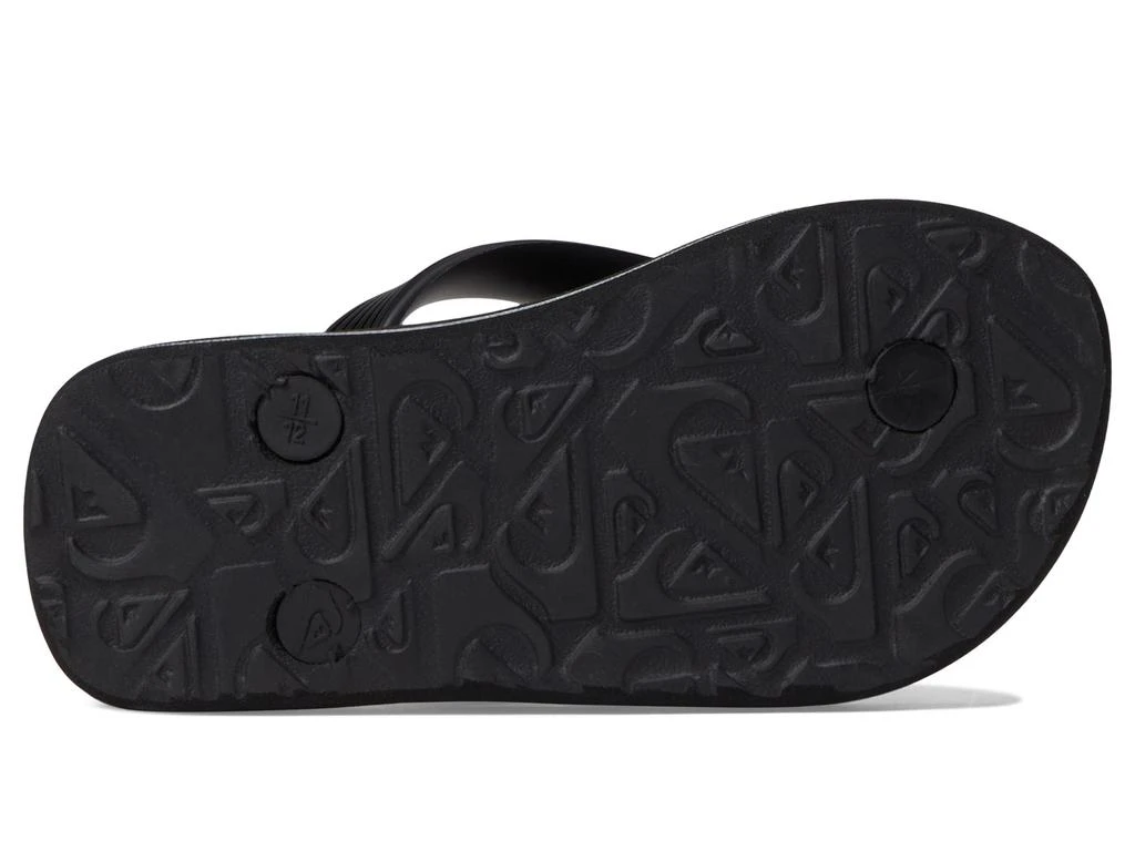 商品Quiksilver|Quiksilver Kids Molokai Core Flip Flops (Toddler/Little Kid/Big Kid),价格¥120,第3张图片详细描述