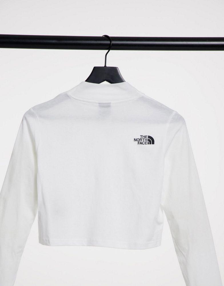The North Face Nekku long sleeve t-shirt in white Exclusive at ASOS商品第4张图片规格展示