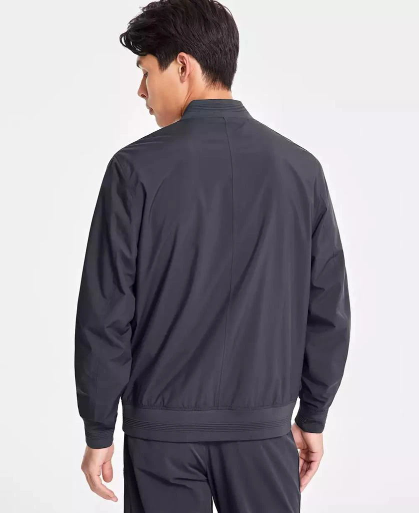 商品Alfani|Men's Regular-Fit Water-Resistant Full-Zip Bomber Jacket, Created for Macy's,价格¥304,第2张图片详细描述