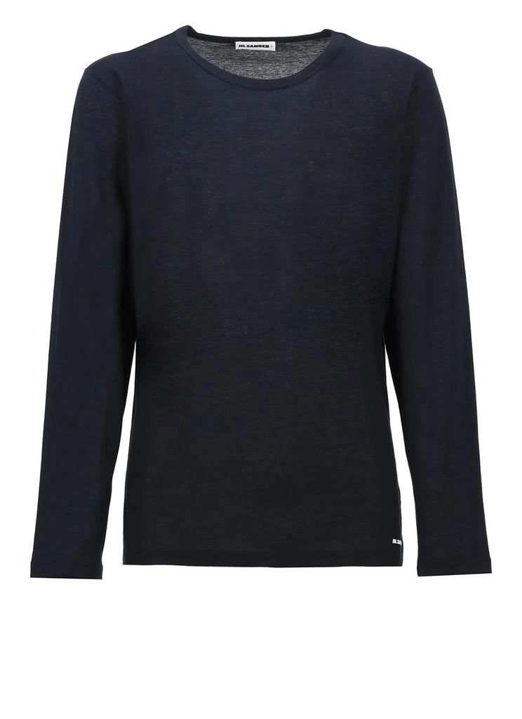 商品Jil Sander|Jil Sander+ Crewneck Long-Sleeved T-Shirt,价格¥1019,第1张图片