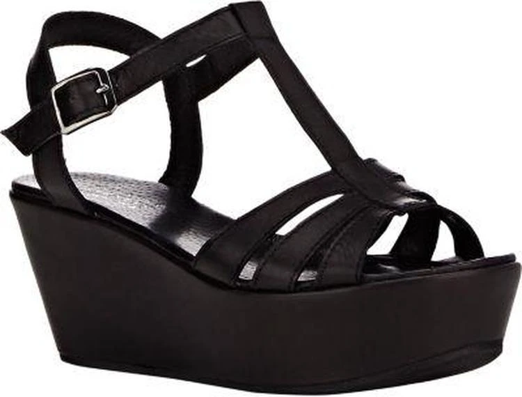 商品Barneys New York|T-Strap Platform Wedge Sandals,价格¥961,第2张图片详细描述