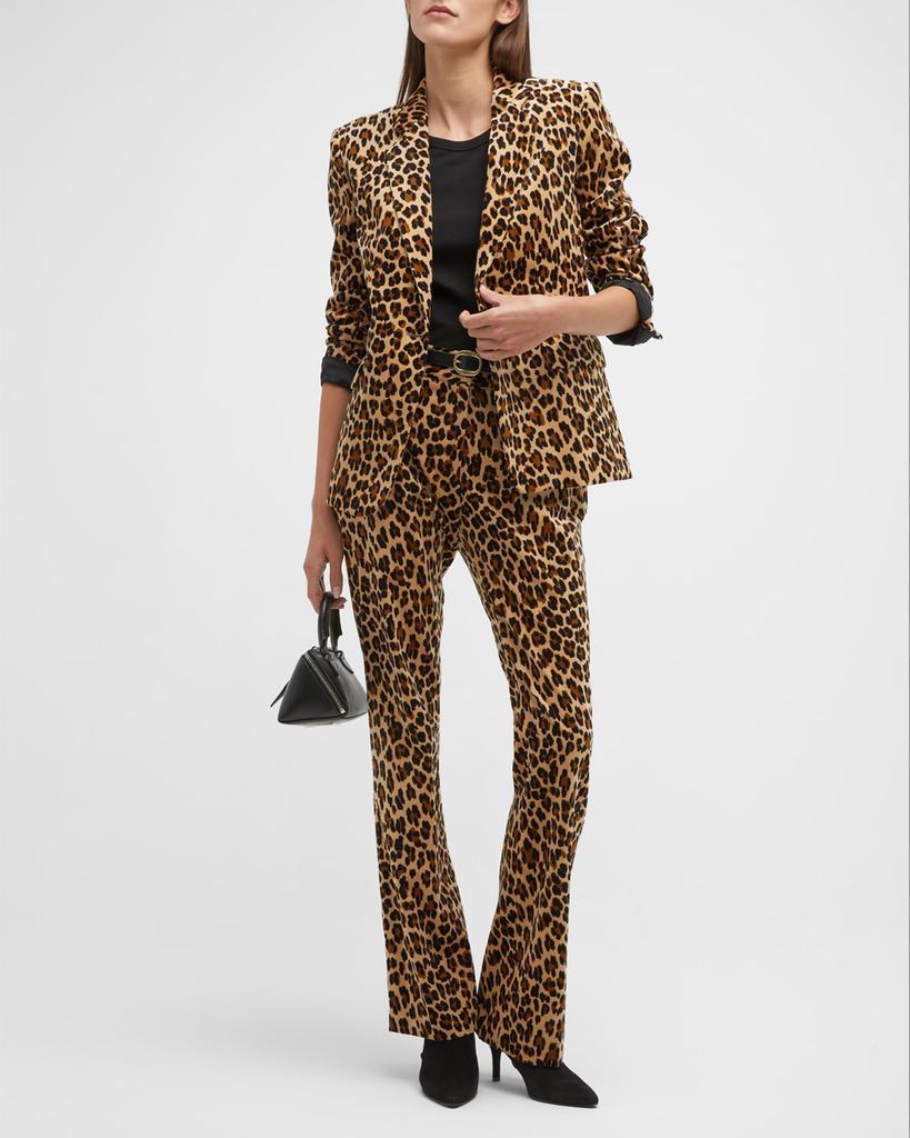商品FRAME|Classic Leopard Blazer,价格¥4990,第6张图片详细描述