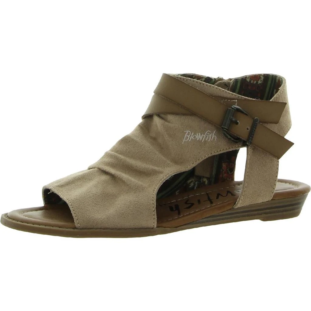 商品Blowfish|Blowfish Womens Adjustable Open Toe Flat Sandals,价格¥107,第2张图片详细描述