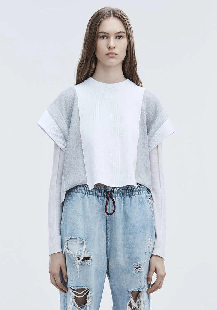 商品Alexander Wang|WAFFLE JERSEY 上衣,价格¥678,第3张图片详细描述