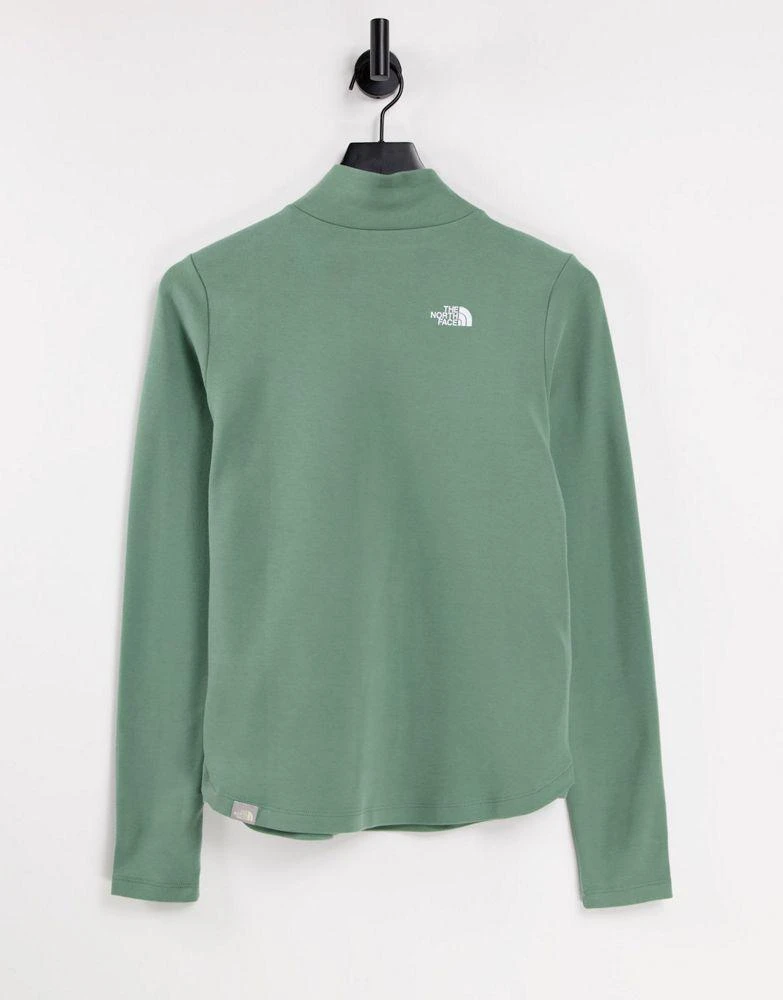 商品The North Face|The North Face Heritage Label Polar long sleeve t-shirt in khaki,价格¥222,第2张图片详细描述