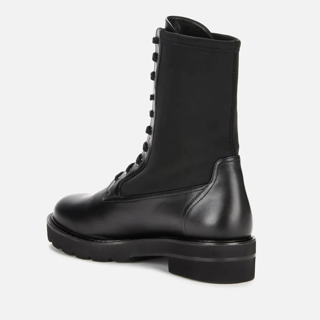 商品Stuart Weitzman|Stuart Weitzman Women's Ande Lift Leather Lace Up Boots - Black,价格¥1493,第3张图片详细描述