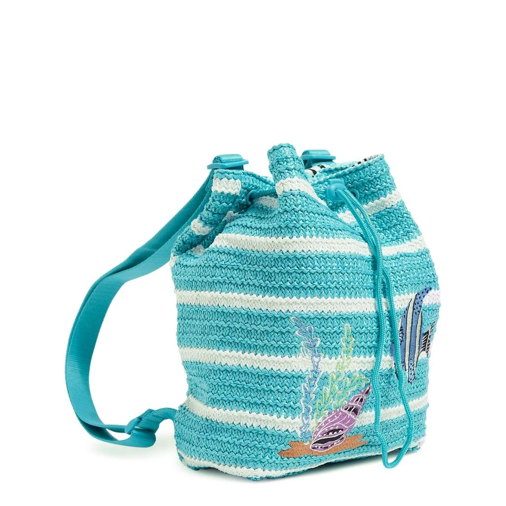 商品Vera Bradley|Vera Bradley Straw Drawstring Backpack,价格¥394,第2张图片详细描述