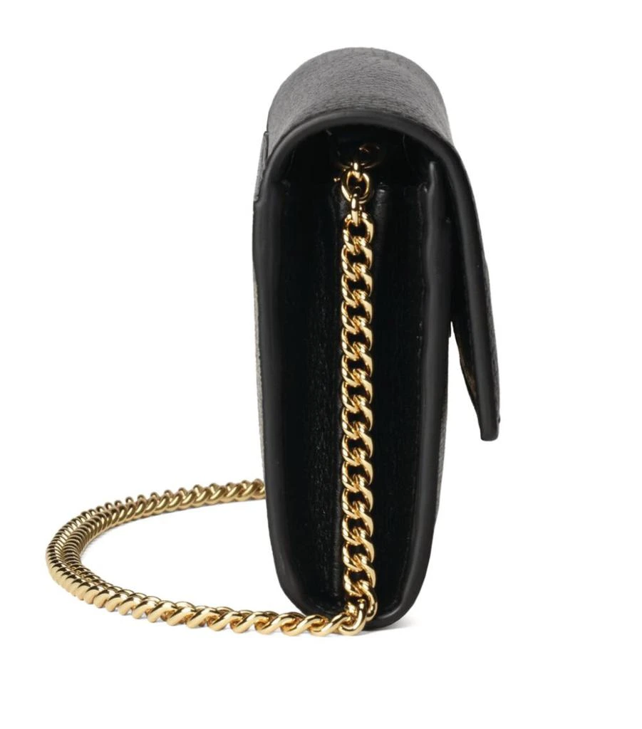 商品Gucci|Leather Marmont GG Chain Wallet,价格¥6100,第3张图片详细描述