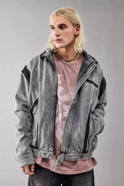商品BDG|BDG Contrast Panel Denim Jacket,价格¥1042,第1张图片