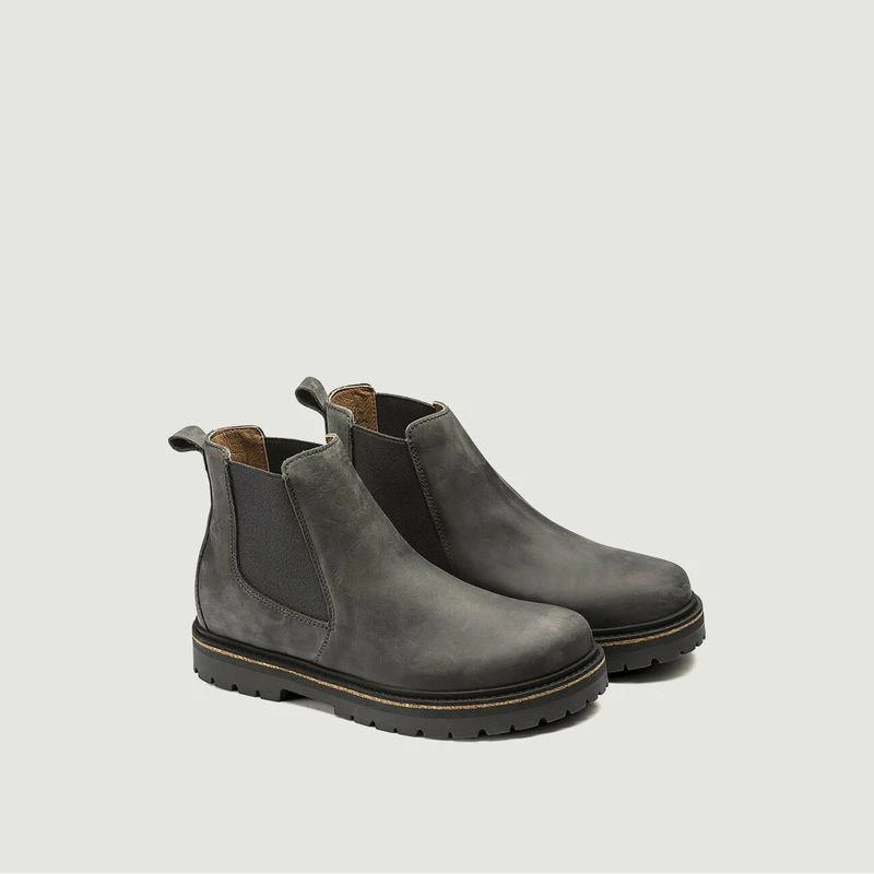 商品Birkenstock|Chelsea boots in nubuck Stalon Graphite BIRKENSTOCK,价格¥1481,第3张图片详细描述