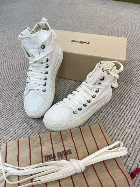 商品Uma Wang|UMA WANG 女士帆布鞋 US9911W41W2UW101,价格¥2259,第1张图片
