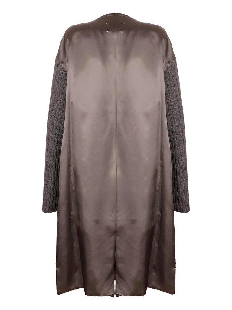 商品MAISON MARGIELA|Maison Margiela Satin Contrasting-Sleeved Dress,价格¥6711,第2张图片详细描述