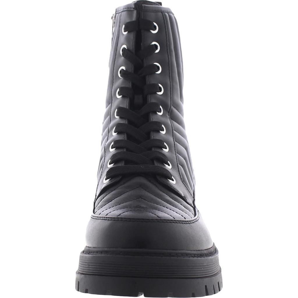 Marc Fisher Womens Pierce  Round Toe Ankle Combat & Lace-up Boots商品第6张图片规格展示