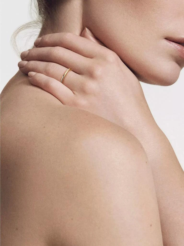 商品David Yurman|DY Eden Band Ring in 18K Yellow Gold, 2MM,价格¥5207,第3张图片详细描述