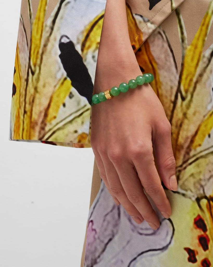 商品NEST Jewelry|Jade Aventurine Stretch Bracelet,价格¥742,第2张图片详细描述