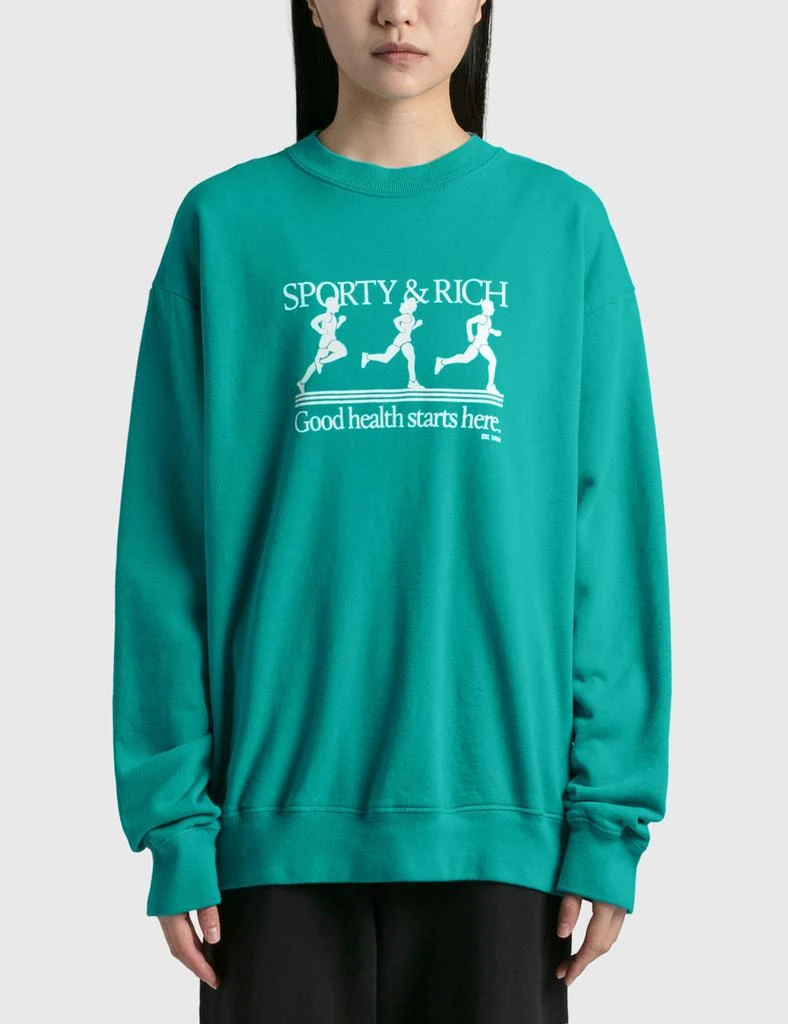 商品Sporty & Rich|Runner Crewneck,价格¥684,第1张图片