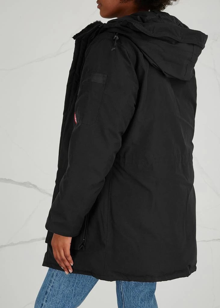 Expedition black fur-trimmed Arctic-Tech parka 商品