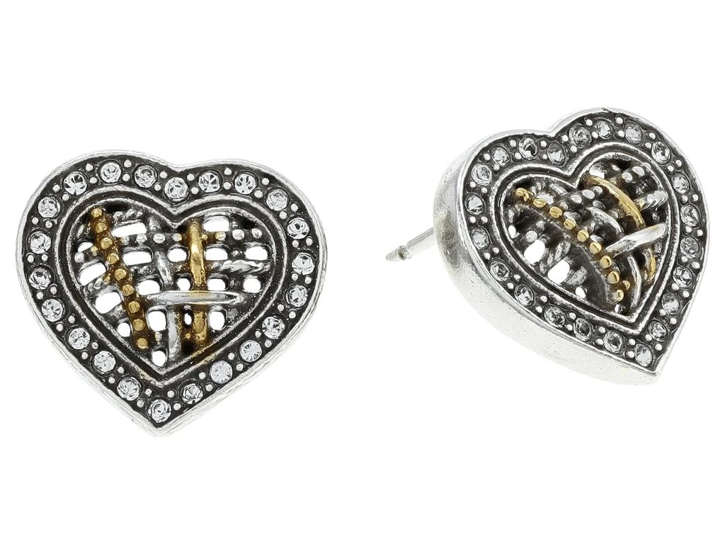 商品Brighton|Neptune's Rings Woven Heart Earrings,价格¥511,第1张图片