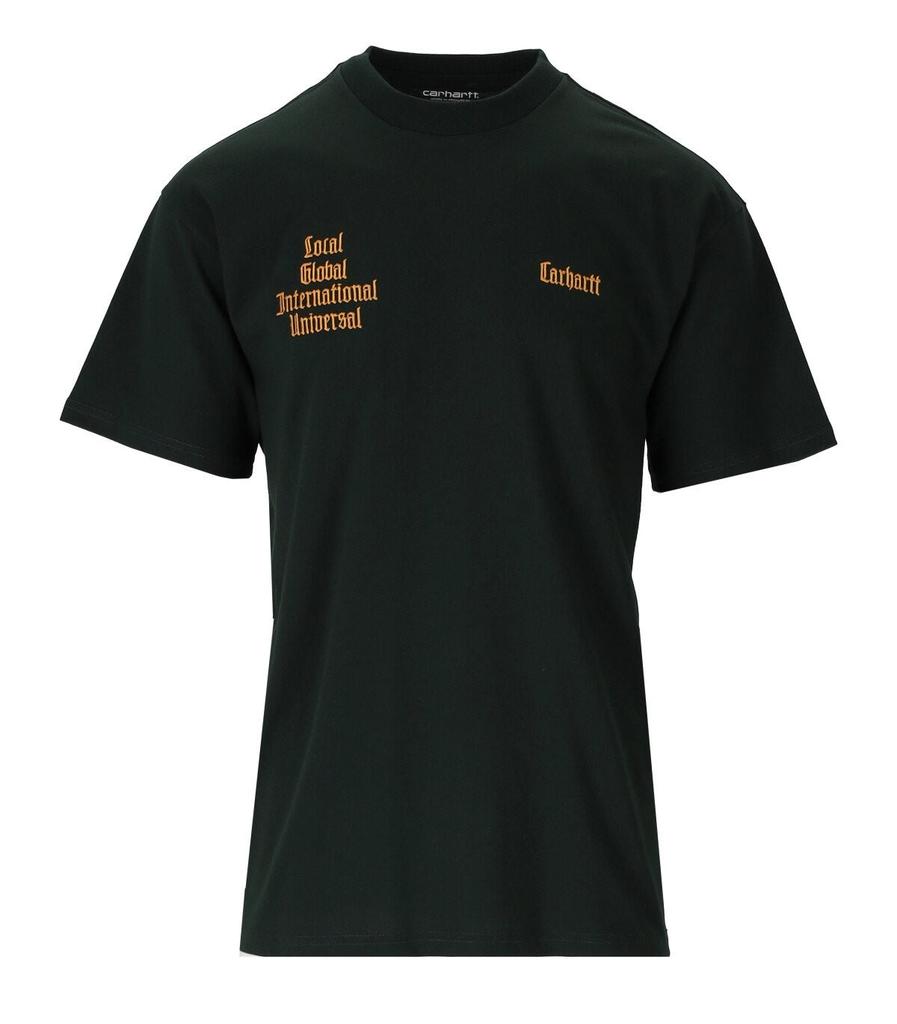 Carhartt Wip Letterman Dark Green T-shirt商品第1张图片规格展示