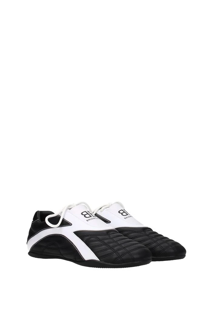 商品Balenciaga|Sneakers zen Leather Black White,价格¥1728,第2张图片详细描述