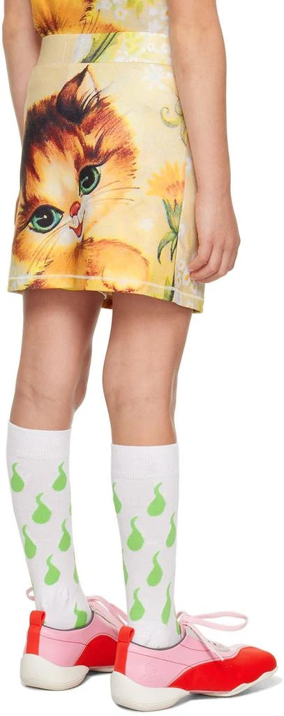 商品CHOPOVA LOWENA|SSENSE Exclusive Kids Yellow Cat Eyes Ball Skort,价格¥459,第3张图片详细描述