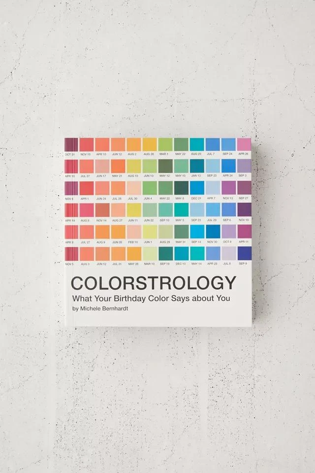 商品Urban Outfitters|Colorstrology: What Your Birthday Color Says About You By Michele Bernhardt,价格¥117,第1张图片