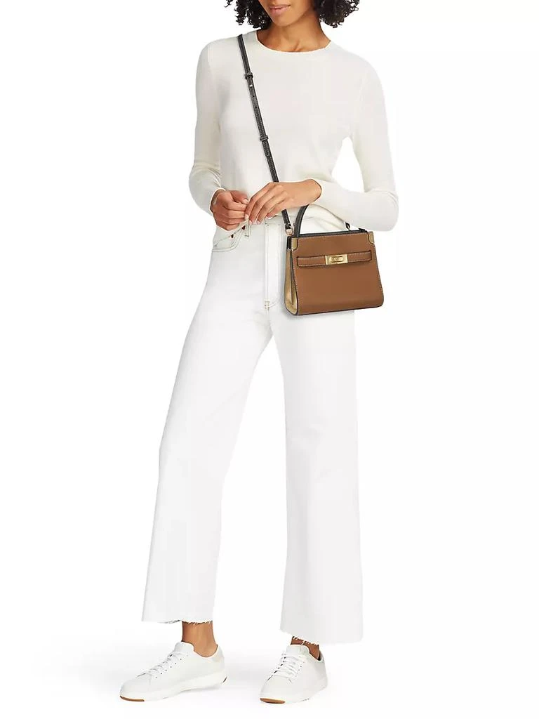 商品Tory Burch|Lee Radziwill Petite Double Top-Handle Bag,价格¥4483,第2张图片详细描述