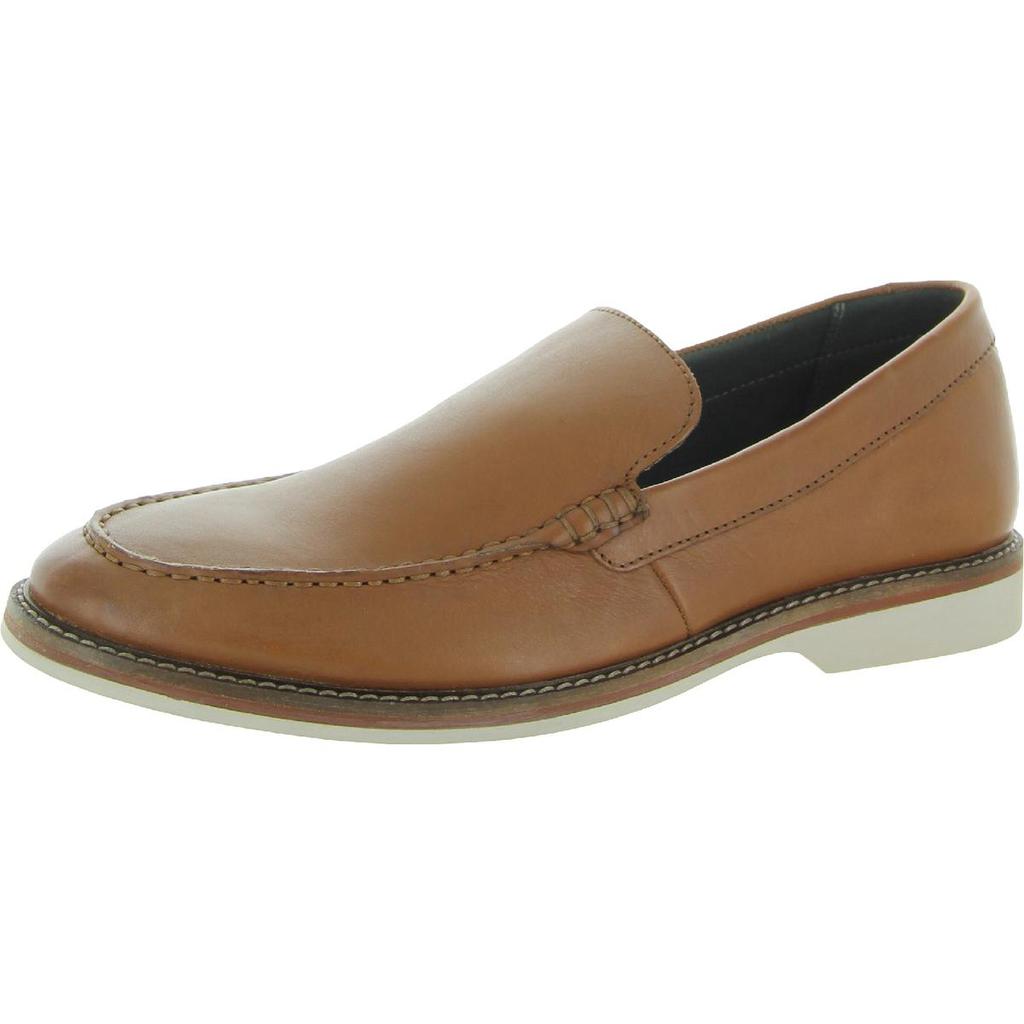 Clarks Mens Atticus Edge Leather Slip On Loafers商品第1张图片规格展示