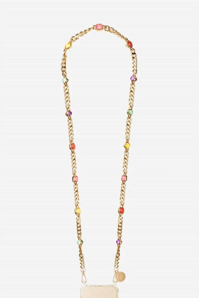 商品LaCoqueFrancaise|Women's Long Rubi Chain Necklace In Gold,价格¥390,第1张图片