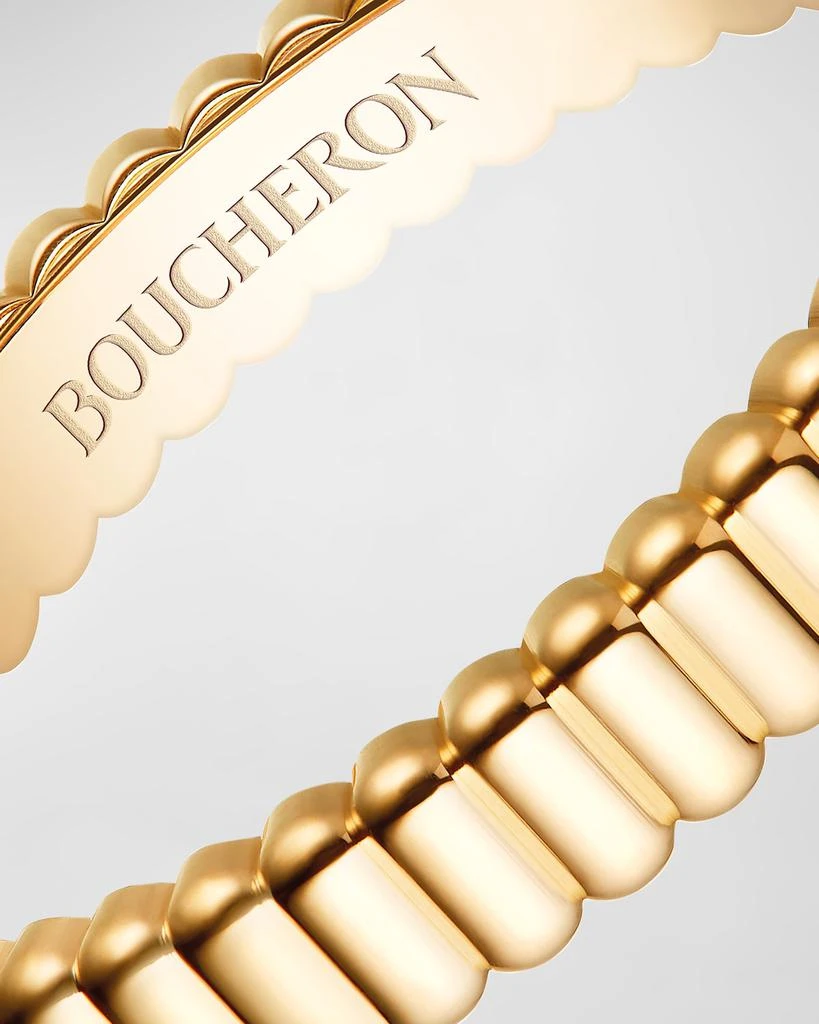 商品Boucheron|Quatre 18K Yellow Gold Grosgrain Band Ring,价格¥13127,第4张图片详细描述