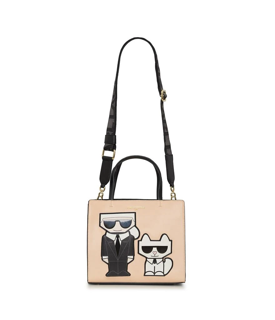 商品Karl Lagerfeld Paris|MAYBELLE TOP HANDLE SATCHEL,价格¥955,第4张图片详细描述