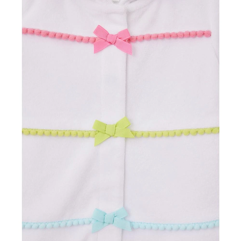 商品Little Me|Baby Girls Multi-Colored Bow Terry Swim Cover Up,价格¥268,第3张图片详细描述
