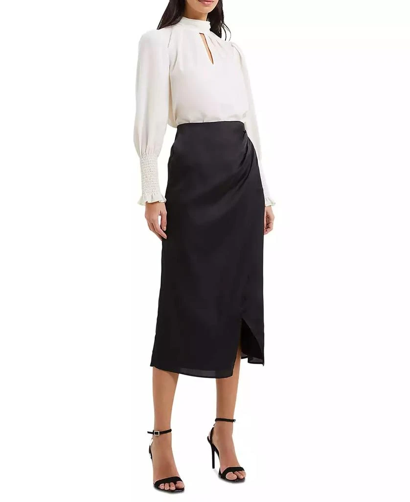 商品French Connection|Women's Inu Satin Midi Skirt,价格¥330,第1张图片